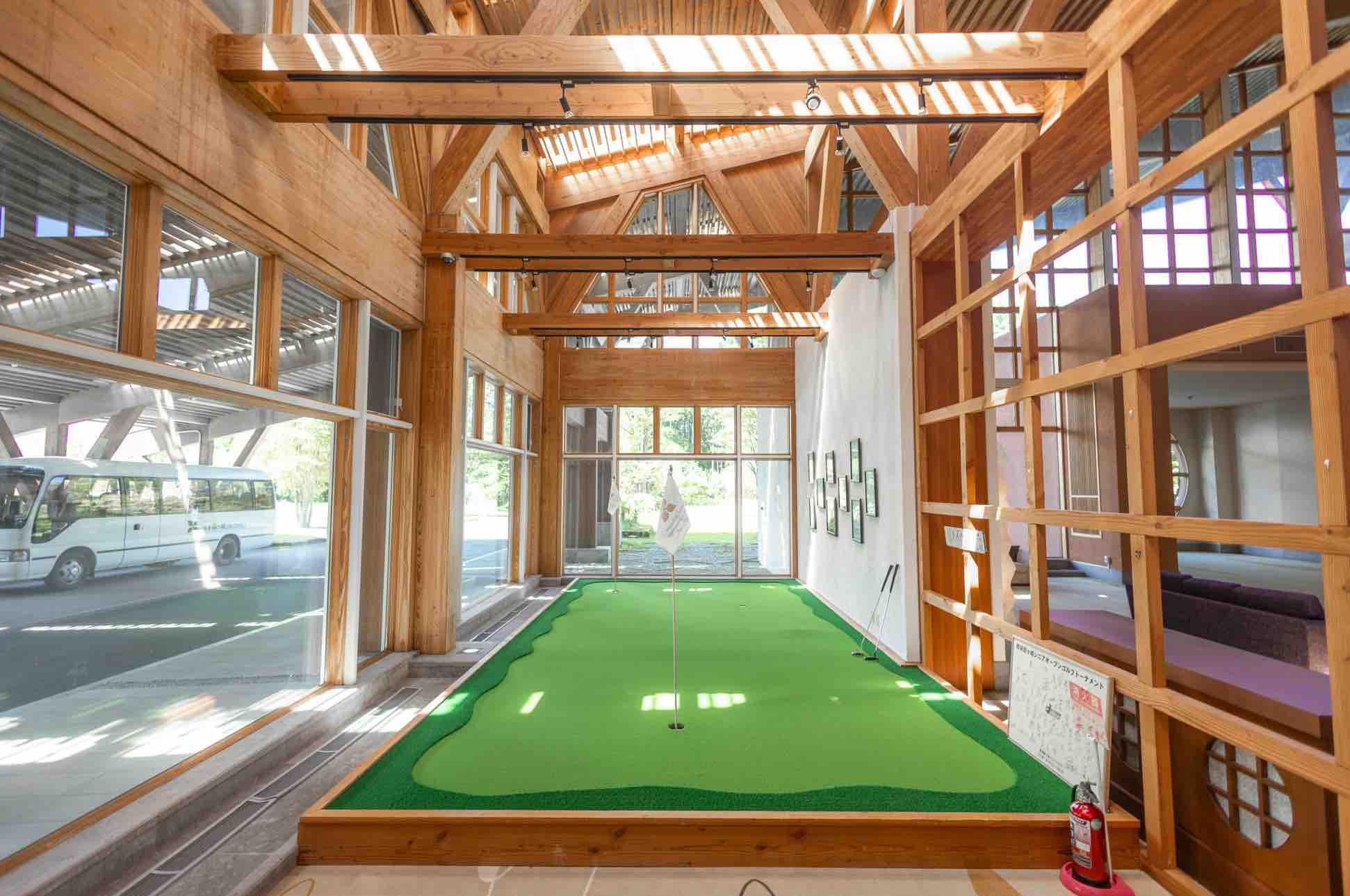 Image of Golf Playground next to Entrance Gate